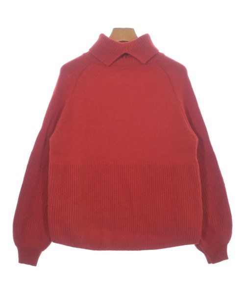 le coeur blanc（ル　クール　ブラン）ニット・セーター 赤 サイズ:38(M位) レディース/2200662009061