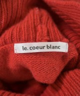 le coeur blanc（ル　クール　ブラン）ニット・セーター 赤 サイズ:38(M位) レディース/2200662009061