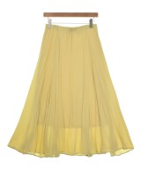 le coeur blanc（ル　クール　ブラン）ロング・マキシ丈スカート 黄 サイズ:38(M位) レディース/2200662452140