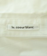 le coeur blanc（ル　クール　ブラン）カジュアルシャツ 白 サイズ:38(M位) レディース/2200662454175