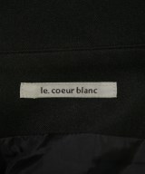 le coeur blanc（ル　クール　ブラン）ワンピース 黒 サイズ:38(M位) レディース/2200662269045