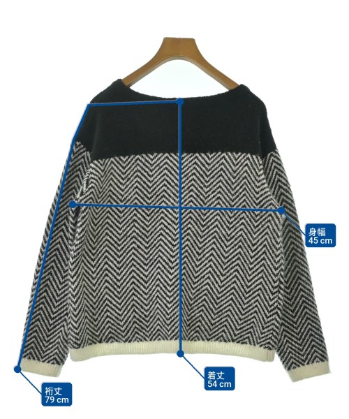 le coeur blanc（ル　クール　ブラン）ニット・セーター 白 サイズ:38(M位) レディース/2200662269069