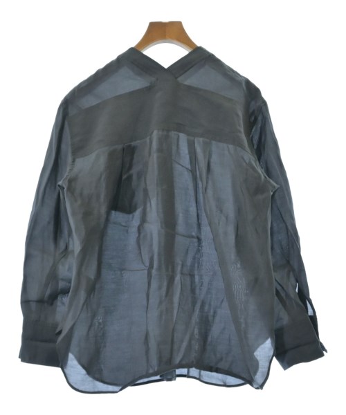 le coeur blanc（ル　クール　ブラン）カジュアルシャツ グレー サイズ:38(M位) レディース/2200662269076