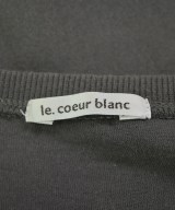 le coeur blanc（ル　クール　ブラン）Tシャツ・カットソー グレー サイズ:38(M位) レディース/2200662269083