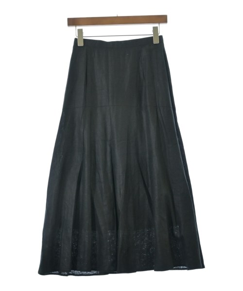 le coeur blanc(ル　クール　ブラン)ロング・マキシ丈スカート 黒 サイズ:36(S位)/2200662269090