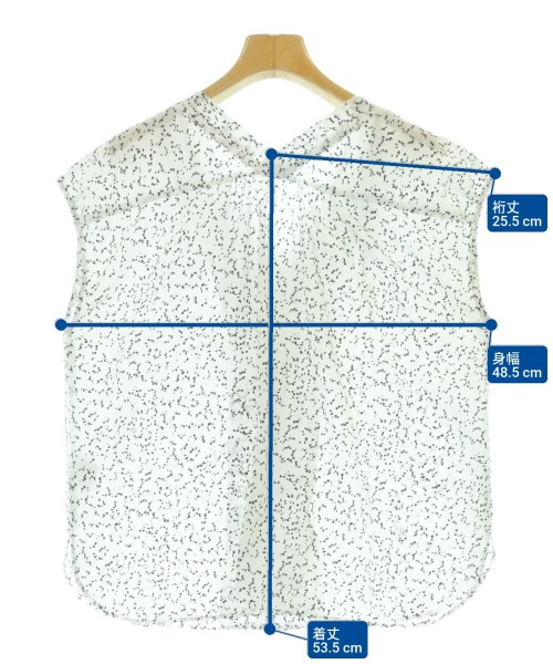 le coeur blanc（ル　クール　ブラン）ノースリーブ 白 サイズ:38(M位) レディース/2200662269113