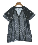 le coeur blanc（ル　クール　ブラン）Tシャツ・カットソー 黒 サイズ:38(M位) レディース/2200662269120