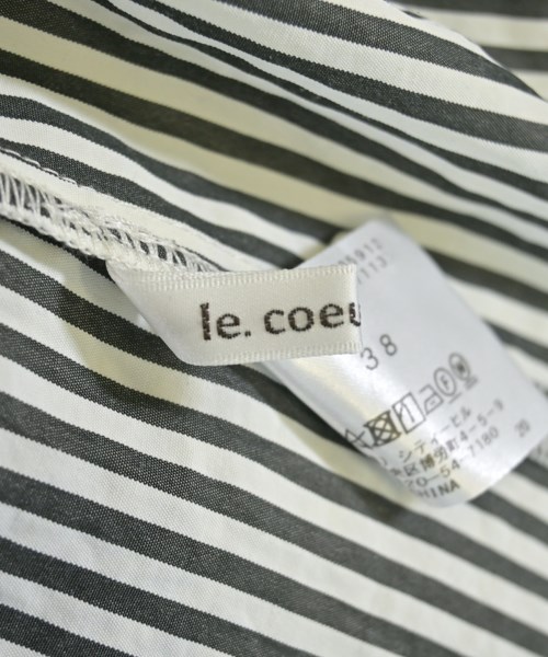 le coeur blanc（ル　クール　ブラン）ノースリーブ 白 サイズ:38(M位) レディース/2200662269137