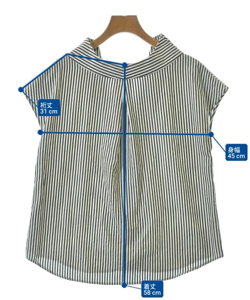 le coeur blanc（ル　クール　ブラン）ノースリーブ 白 サイズ:38(M位) レディース/2200662269137