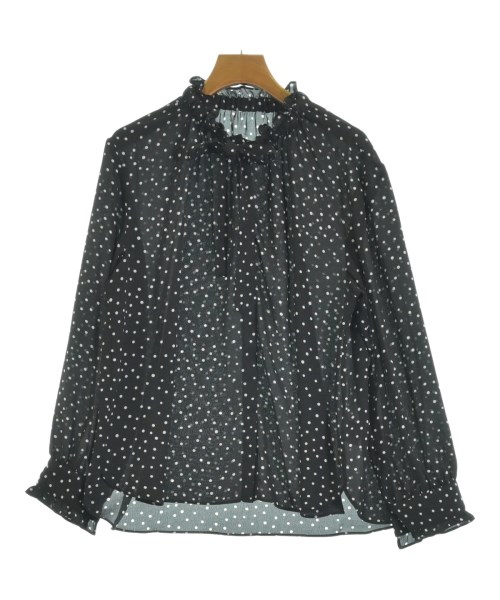 le coeur blanc(ル　クール　ブラン)ブラウス 黒 サイズ:38(M位)/2200661836026