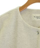 le coeur blanc（ル　クール　ブラン）カジュアルジャケット グレー サイズ:38(M位) レディース/2200665421013