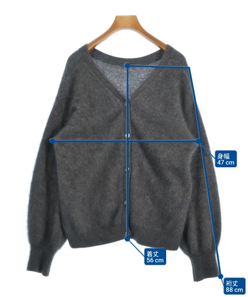 le coeur blanc（ル　クール　ブラン）カーディガン グレー サイズ:38(M位) レディース/2200666224101