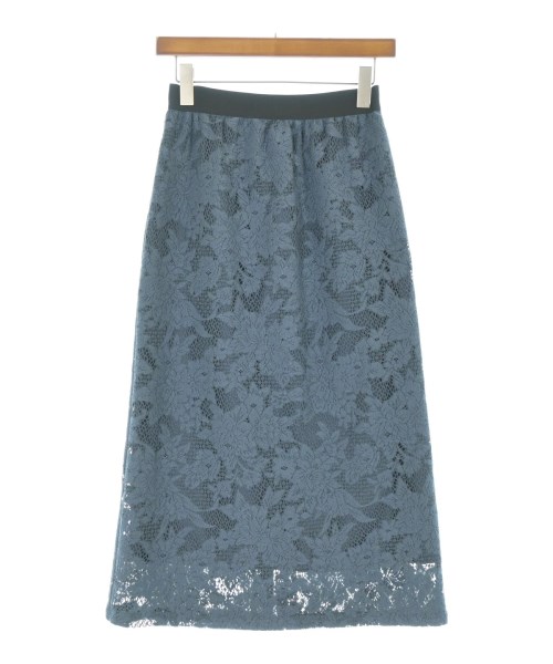 le coeur blanc(ル　クール　ブラン)ロング・マキシ丈スカート 紺 サイズ:38(M位)/2200660628042