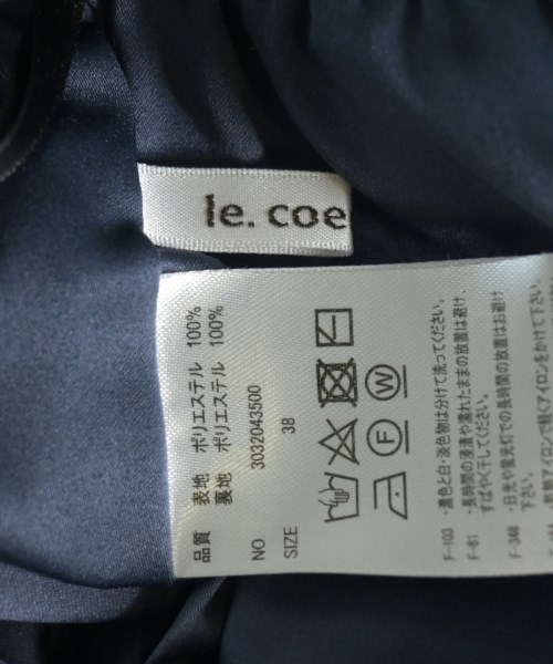 le coeur blanc（ル　クール　ブラン）ロング・マキシ丈スカート 紺 サイズ:38(M位) レディース/2200660628042