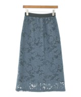 le coeur blanc（ル　クール　ブラン）ロング・マキシ丈スカート 紺 サイズ:38(M位) レディース/2200660628042