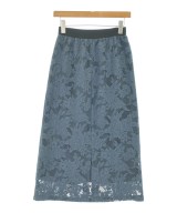 le coeur blanc（ル　クール　ブラン）ロング・マキシ丈スカート 紺 サイズ:38(M位) レディース/2200660628042