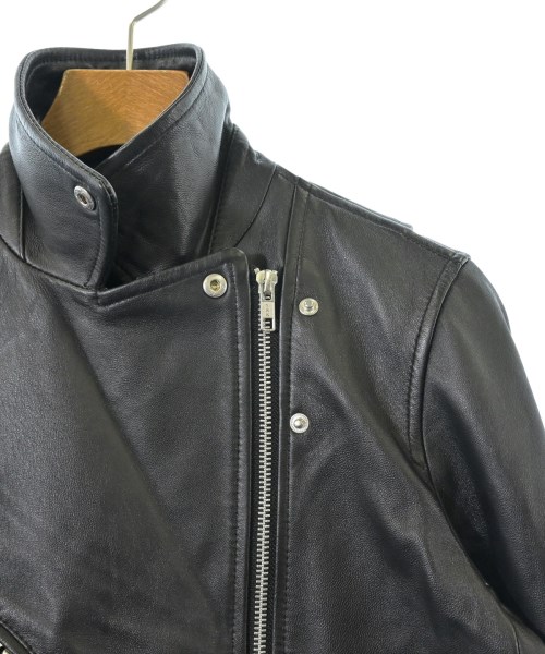 le coeur blanc（ル　クール　ブラン）ライダース 黒 サイズ:36(S位) レディース/2200664614096