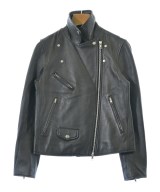 le coeur blanc（ル　クール　ブラン）ライダース 黒 サイズ:36(S位) レディース/2200664614096