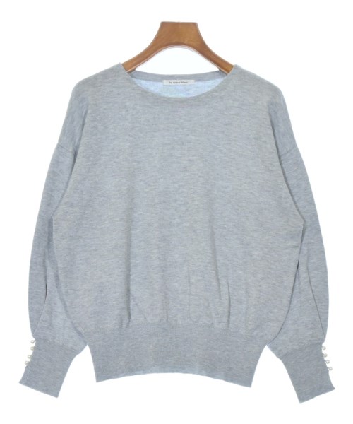 le coeur blanc(ル　クール　ブラン)ニット・セーター グレー サイズ:38(M位)/2200665399022