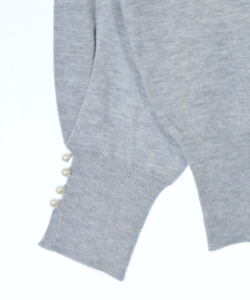 le coeur blanc（ル　クール　ブラン）ニット・セーター グレー サイズ:38(M位) レディース/2200665399022