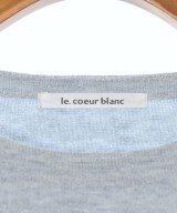 le coeur blanc（ル　クール　ブラン）ニット・セーター グレー サイズ:38(M位) レディース/2200665399022