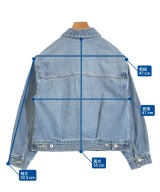 le coeur blanc（ル　クール　ブラン）デニムジャケット 紺 サイズ:38(M位) レディース/2200666510020