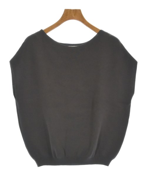 le coeur blanc(ル　クール　ブラン)ベスト/ノースリーブ グレー サイズ:38(M位)/2200666520104