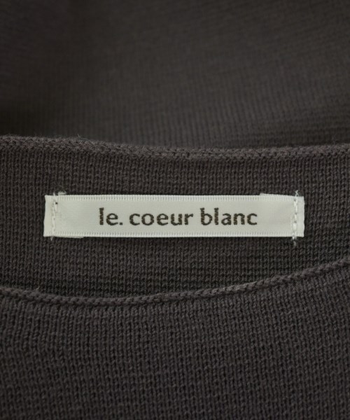 le coeur blanc（ル　クール　ブラン）ベスト/ノースリーブ グレー サイズ:38(M位) レディース/2200666520104