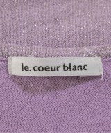 le coeur blanc（ル　クール　ブラン）ベスト/ノースリーブ 紫 サイズ:38(M位) レディース/2200666520111