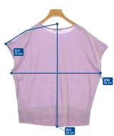 le coeur blanc（ル　クール　ブラン）ベスト/ノースリーブ 紫 サイズ:38(M位) レディース/2200666520111