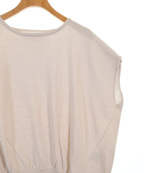 le coeur blanc（ル　クール　ブラン）ベスト/ノースリーブ ベージュ サイズ:38(M位) レディース/2200666520142