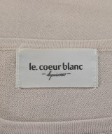 le coeur blanc（ル　クール　ブラン）ベスト/ノースリーブ ベージュ サイズ:38(M位) レディース/2200666520142