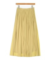 le coeur blanc（ル　クール　ブラン）ロング・マキシ丈スカート 黄 サイズ:38(M位) レディース/2200666520227