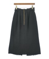 le coeur blanc（ル　クール　ブラン）ロング・マキシ丈スカート 黒 サイズ:38(M位) レディース/2200669268010