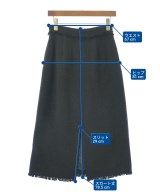 le coeur blanc（ル　クール　ブラン）ロング・マキシ丈スカート 黒 サイズ:38(M位) レディース/2200669268010