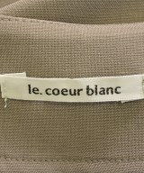 le coeur blanc（ル　クール　ブラン）ワンピース ベージュ サイズ:36(S位) レディース/2200669458053