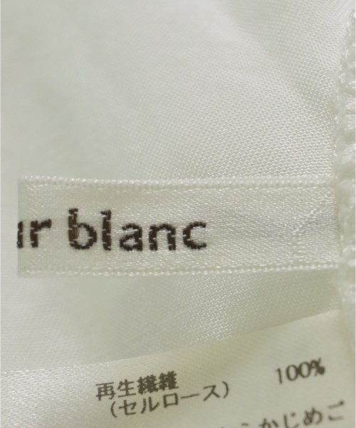 le coeur blanc（ル　クール　ブラン）ブラウス 白 サイズ:38(M位) レディース/2200729357036