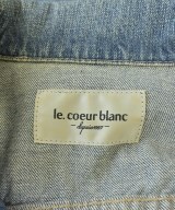 le coeur blanc（ル　クール　ブラン）デニムジャケット 青 サイズ:38(M位) レディース/2200725690014