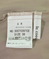 le coeur blanc（ル　クール　ブラン）ブラウス 茶 サイズ:38(M位) レディース/2200725690090