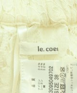 le coeur blanc（ル　クール　ブラン）ロング・マキシ丈スカート 白 サイズ:38(M位) レディース/2200725690120