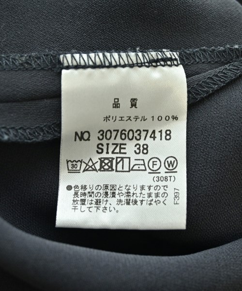 le coeur blanc（ル　クール　ブラン）ブラウス 紺 サイズ:38(M位) レディース/2200725690137