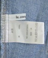 le coeur blanc（ル　クール　ブラン）デニムジャケット 青 サイズ:38(M位) レディース/2200728063020