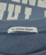 le coeur blanc（ル　クール　ブラン）スウェット 青 サイズ:38(M位) レディース/2200729179072