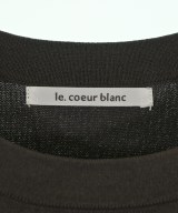 le coeur blanc（ル　クール　ブラン）ニット・セーター 茶 サイズ:38(M位) レディース/2200725411282