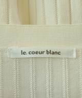 le coeur blanc（ル　クール　ブラン）カーディガン ベージュ サイズ:38(M位) レディース/2200726978135