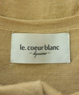 le coeur blanc（ル　クール　ブラン）カーディガン ベージュ サイズ:38(M位) レディース/2200726978159