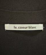 le coeur blanc（ル　クール　ブラン）ニット・セーター 茶 サイズ:38(M位) レディース/2200717298242