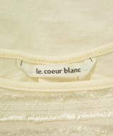 le coeur blanc（ル　クール　ブラン）ノースリーブ 白 サイズ:38(M位) レディース/2200717298327