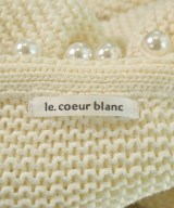 le coeur blanc（ル　クール　ブラン）カーディガン 白 サイズ:38(M位) レディース/2200699090018