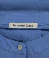 le coeur blanc（ル　クール　ブラン）ブラウス 青 サイズ:38(M位) レディース/2200719967054